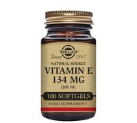 Solgar Vitamin E Natural Source 134 mg (200 IU) Vegetarian – 100 Softgels