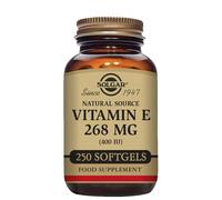 Solgar Natural Source Vitamin E 268 mg (400 IU) Softgels - Pack of 50