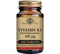 Solgar Vitamin K1 100 µg - 100 Tablets