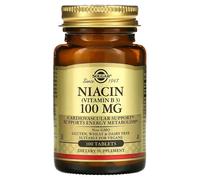Solgar, Niacin (Vitamin B3), 100 mg, 100 Tablets Fresh UK Fast Stock
