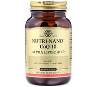 Solgar, Nutri-Nano CoQ-10 Alpha Lipoic Acid, 60 Softgels