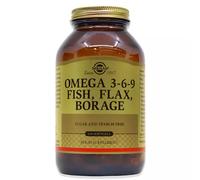 Solgar Omega 3-6-9 Fish, Flax, Borage X120 Capsules