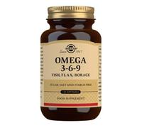 Solgar Omega 3-6-9 Flax Fish Borage 120 Softgels