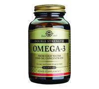Solgar Omega-3 Softgels - Double Strength - Cold Water Fish Oil 700 mg - 60 Softgels