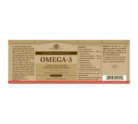 Solgar Omega-3 Double Strength 60 Units One Size Brown