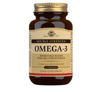 Solgar Omegas and Fatty Acids Double Strength Omega-3 Softgels x 60