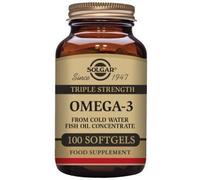 Solgar Omega 3 Triple Concentration 100 Softgels