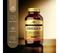 Solgar Omega-3 Triple Strength 100 Softgels Supports Brain & Eyes