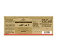 Solgar Omega-3 Triple Strength 100 Units One Size Golden