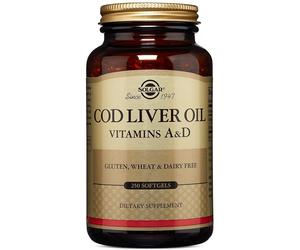 Solgar One A Day Norwegian Cod Liver Oil Softgels, 250