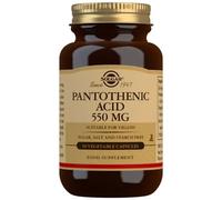 Solgar Pantothenic Acid 550mg Capsules 50 Capsules