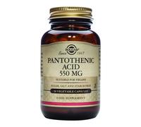 Solgar Pantothenic Acid - Vitamin B5 - 50 x 550mg Vegicaps