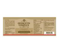 Solgar Quercetin Complex 100 Units One Size Brown