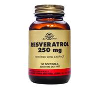 Solgar Resveratrol with Red Wine Extract - 30 x 250mg Softgels