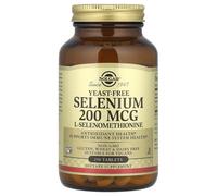 Solgar Selenium 200 µg Yeast-Free Tablets - Pack of 250 | Vital Mineral Supplement, Supports Healthy Hair and Nails - Promotes Normal Metabolism - Yeast-Free Formula