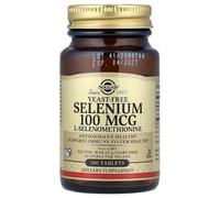 Solgar Selenium, Yeast-Free, Immune System, 100mcg - 200mcg, 100 - 250 Tablets