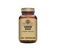 Solgar SFP Ginger Root Extract - Herbal Supplement - Vegan - 100 Vegetable Capsules, Brown