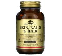 Solgar Skin, Nails & Hair, skin, advanced MSM formula, 60 tablets