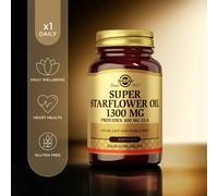 Solgar Super Starflower Oil 1300 Mg 60 Softgels for Womens Health