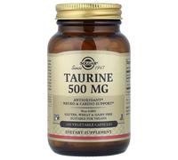Solgar, Taurine, 500 mg, 100 Vegetable Capsules