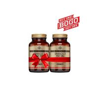 Solgar Triple Strength Omega-3,100 Softgels Supports Cardiovascular Joint &Skin Health Heart Healthy Supplement Bogo (1+1) 950mg