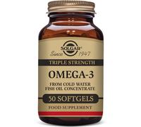 Solgar Fish Oil - Triple Strength Omega-3 EPA & DHA 950 mg - Supports Brain & Eyes - 50 Softgels