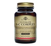 Solgar Ultimate B + C Complex - High Potency - 30 Tablets
