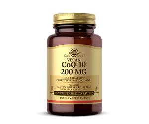 Solgar Vegetarian CoQ-10 200 mg, 30 Vegetable Capsules - Heart Healthy,