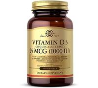 Solgar Vitamin D3 1000IU (25µg) 100 Softgels