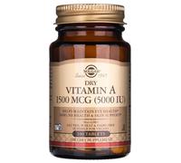 Solgar 5000 IU Dry Vitamin A Tablets - 100 Tablets