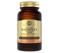 Solgar Vitamin B-Complex 100 Extra High Potency – Vegan Vegetable Capsules 100 Vcaps