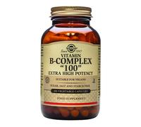 Solgar Vitamin B-Complex 100 Extra High Potency – Vegan Vegetable Capsules 100 Vcaps