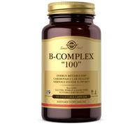 Solgar Vitamin B-Complex "100" Extra High Potency Vegetable Capsules - Pack of 100 - Supports Mental Performance and Reduces Fatigue - Vegan