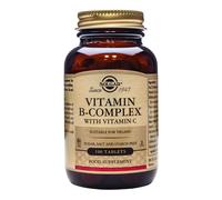 Solgar Vitamin B-Complex with Vitamin C Tablets, High Strength, Vegan, 100 Tablets