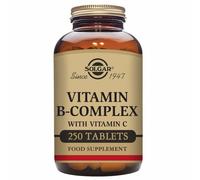 Solgar Vitamin B-Complex with Vitamin C Tablets – High Strength, Energy & Immune Support – 250 ct