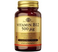 Solgar Vitamin B12 500 ug Vegetable Capsules, 50