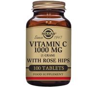Solgar Vitamin C 1000 mg with Rose Hips Tablets - Pack of 100