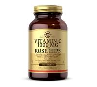 Solgar Vitamin C 1000 mg with Rose Hips Tablets - Pack of 100 - Immune System Support - For Tiredness and Fatigue - Collagen Formation Support - Vegan