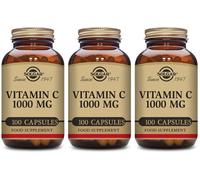 Solgar Vitamin C 1000mg 100 Capsules X 3