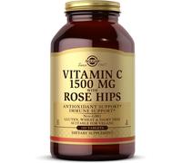Solgar Vitamin C 1500mg Rose Hips Healthy Immune System Antioxidant Vegan 180tab