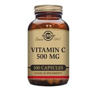 Solgar Vitamin C 500 mg Vegetable Capsules - Vegan Immunity Support - 100 Capsules