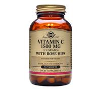 Solgar Vitamin C 1500 mg with Rose Hips Tablets , 90
