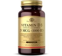 Solgar Vitamin D3 1000 IU (25 µg) Softgels - Pack of 250 Healthy Bones