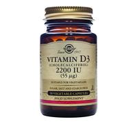 Solgar Vitamin D3 2200 IU (55 µg) - 50 Vegetable Capsules