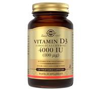 Solgar Vitamin D3 4000IU 120 Vegetable Capsules Keeps bones and teeth healthy
