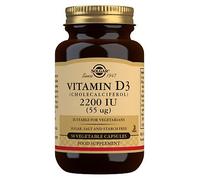 Solgar Vitamin D3 (Cholecalciferol) 2200 IU (55g) - 50 Capsules