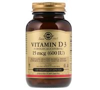 Solgar, Vitamin D3 (Cholecalciferol), 600 IU, 120 Vegetable Capsules