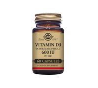 Solgar Vitamin D3 Cholecalciferol 600 IU 15 Âµg Vegetable Capsules Food Supp...