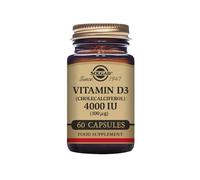 Solgar Vitamin D3 Immune Bone & Muscle Support 4000 IU 100 µg - 60 Vegan Capsules