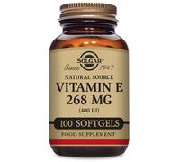 Solgar Vitamin E 268 mg (400 IU) Vegetarian Softgels – Vegan & Gluten Free – 100 Softgels